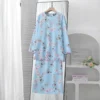 Khawla Satin Floral Nursing Kurung