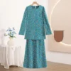 Loose Cut Floral Baju Kurung
