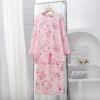 Khawla Embroidered Floral Nursing Kurung