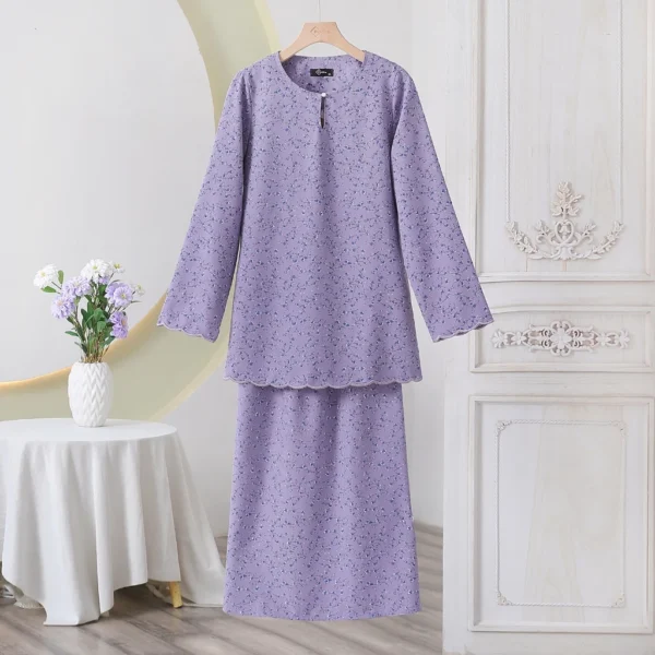 Kasturi Kurung Kedah Opah Floral