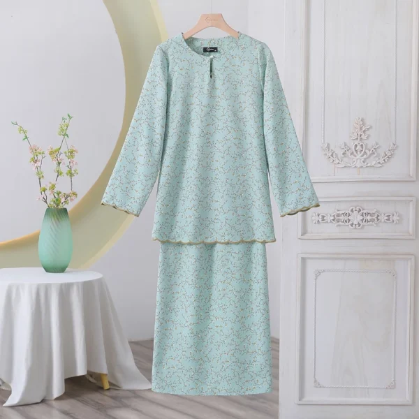 Kasturi Kurung Kedah Opah Floral