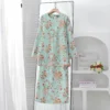 Embroidered Floral Nursing Baju Kurung