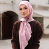 Polka Lace Cotton Voile Shawl Free Size W70cm L190cm