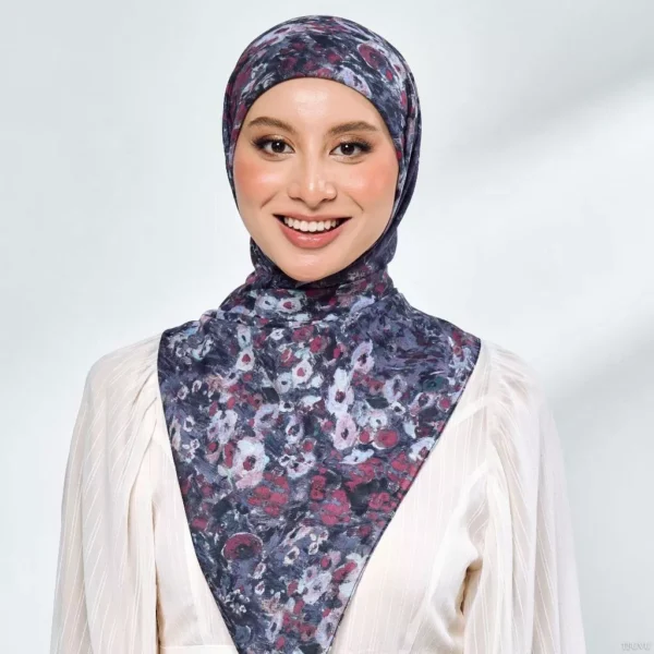 Claude Cotton Voile Shawl Free Size W70cm L190cm