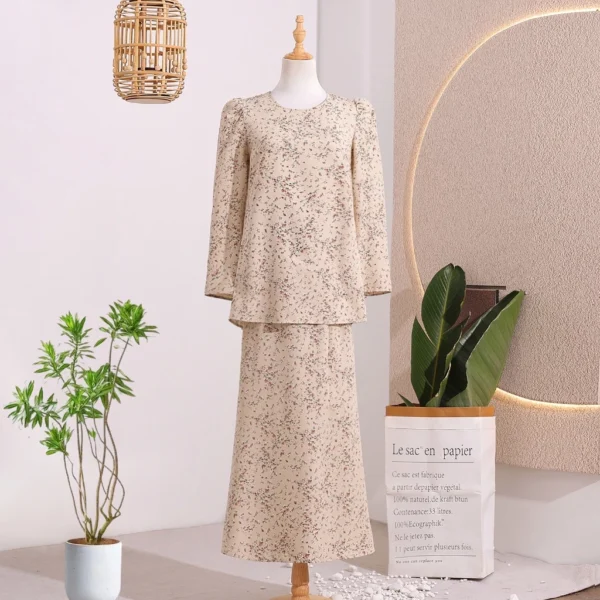 Baju Kurung Pahang Floral