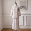Opah Kurung Kedah Floral Embroidered