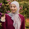 Floravelle Japanese Cotton Voile Shawl Free Size W70cm L190cm