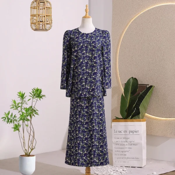 my-11134207-820la-mqbpxv5tlla9bb.webp Ironless Puff Sleeve Baju Kurung Set