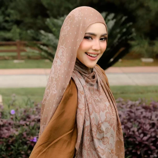 Lace Modal Shawl Free Size W70cm L190cm