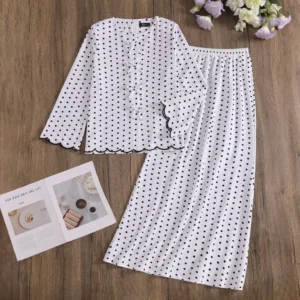 Polka Kurung Kedah Modern