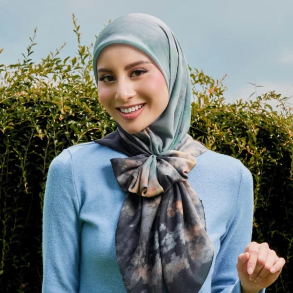 Floravelle Japanese Cotton Voile Shawl Free Size W70cm L190cm
