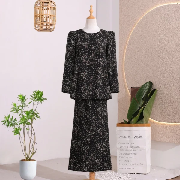 Baju Kurung Pahang Floral