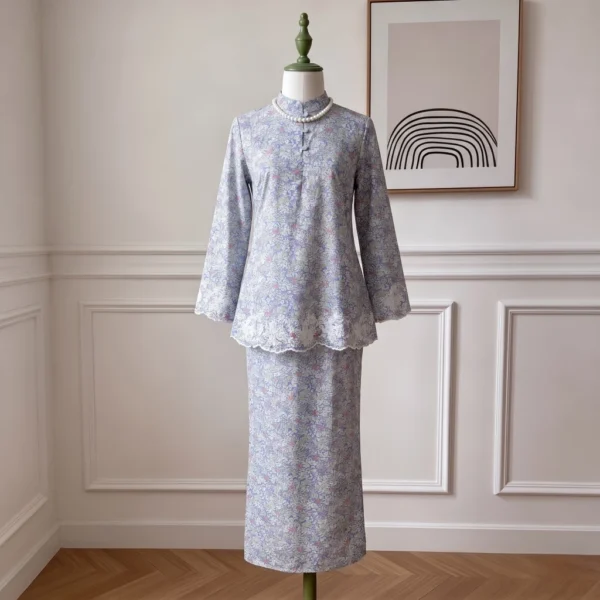 Alynda Kurung Kedah Floral