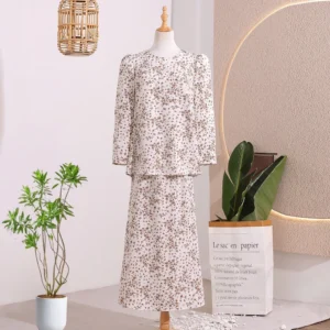 Baju Kurung Pahang Floral