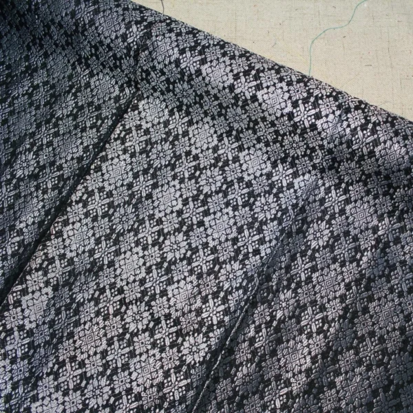 KAMDAR Songket Metallic Indigo Star 0.5Meter