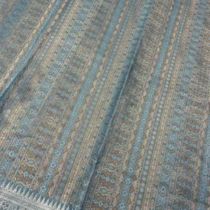 KAMDAR Songket Metallic Copper Stripe 0.5Meter