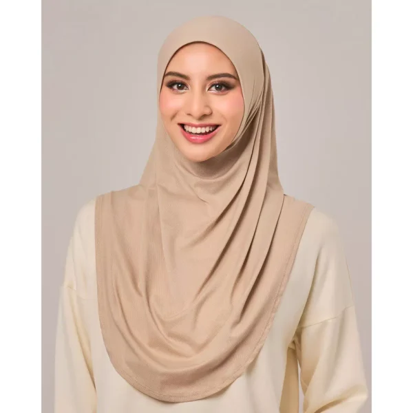 Fit Flow Elastic Fiber Shawl Free Size W70cm L190cm