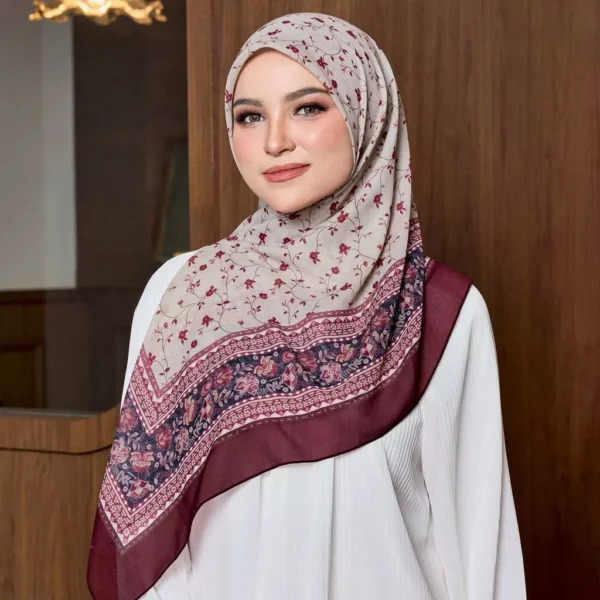 Signature Cotton Voile Shawl Free Size W70cm L190cm