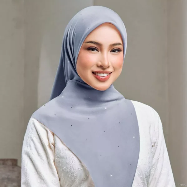 Stella Cotton Voile Shawl Free Size W70cm L190cm