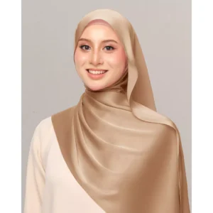 Amara Lightweight Satin Shawl Free Size W70cm L190cm